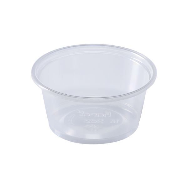 Compostable Portion Cups with Lids, Disposable Souffle Take Out