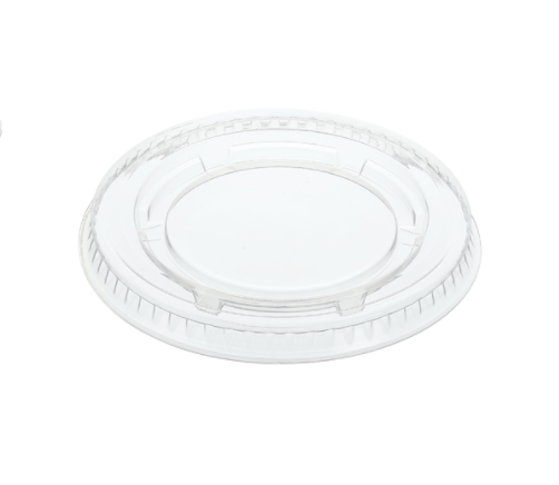 Choice Plastic Lid for 3.25 to 5.5 oz. Souffle and Portion Cups - 2500/Case