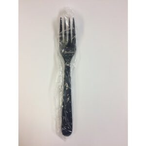 black heavy weight pp fork, wrapped, dense pack 1000 / cs (copy)