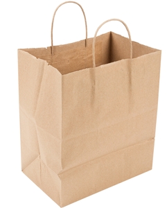 18404 duro 4# dubl life kraft paper bag 5" x 3.13" x 9.75" 500 / cs (copy)