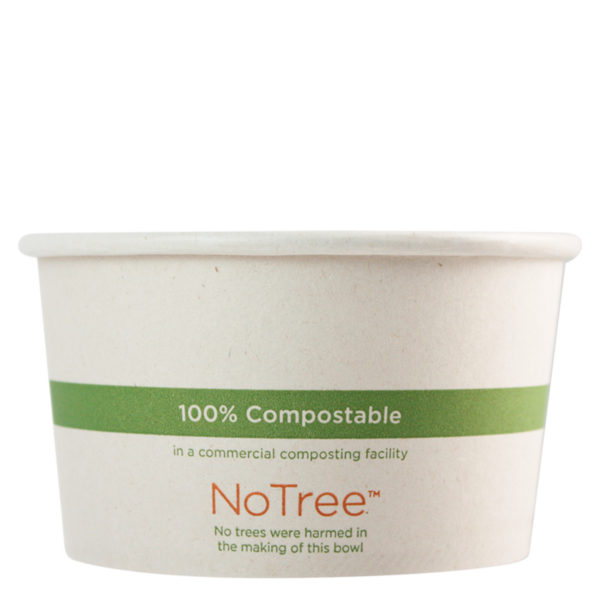 "notree" 8 oz kraft paper food cup, bio lined, 100% compostable 1000/case (copy)