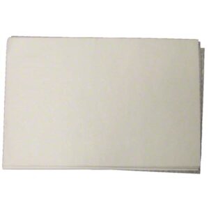 nova white 16 3/8" x 24 3/8" quilon panliner 1000 / cs