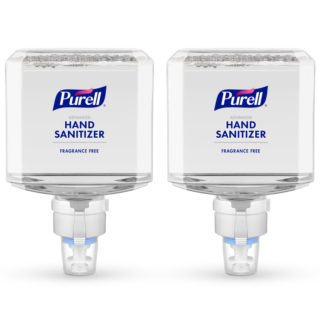 7751 02 gojo purell healthcare ad hand sanitizer 1200 ml refill gentle and free foam 2 / cs
