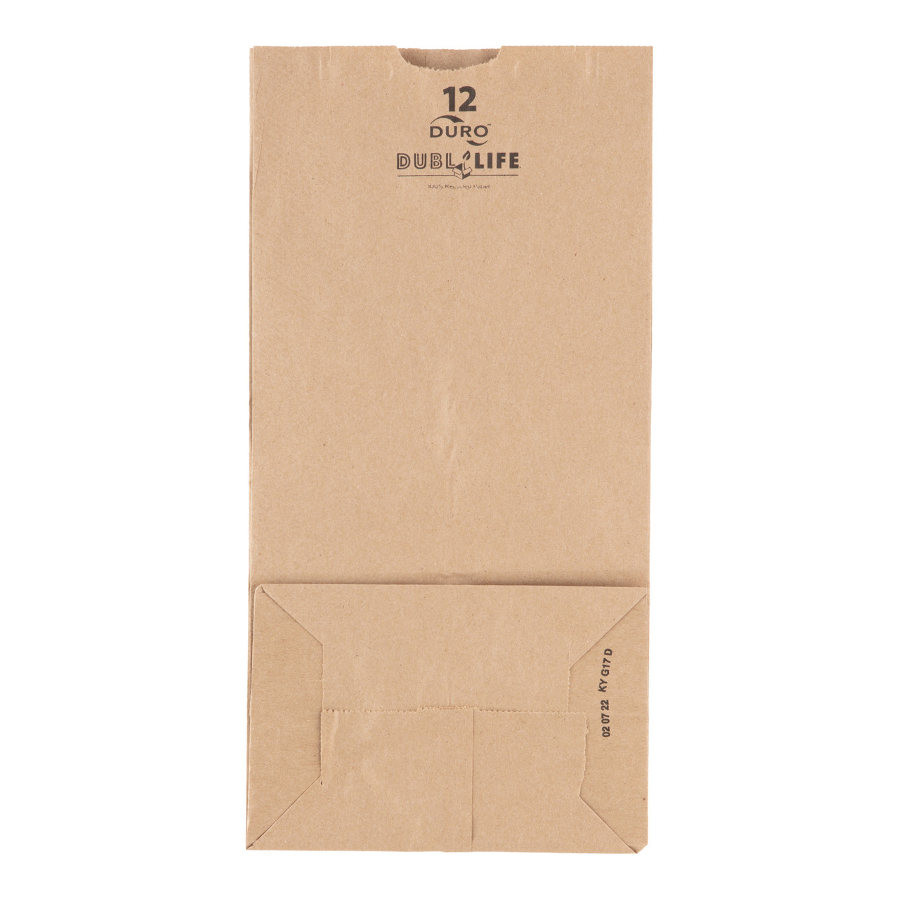 18410 duro 10# dubl life 35# basis sos bag kraft 6.31" x 4.19" x 13.38" 500 / cs (copy)
