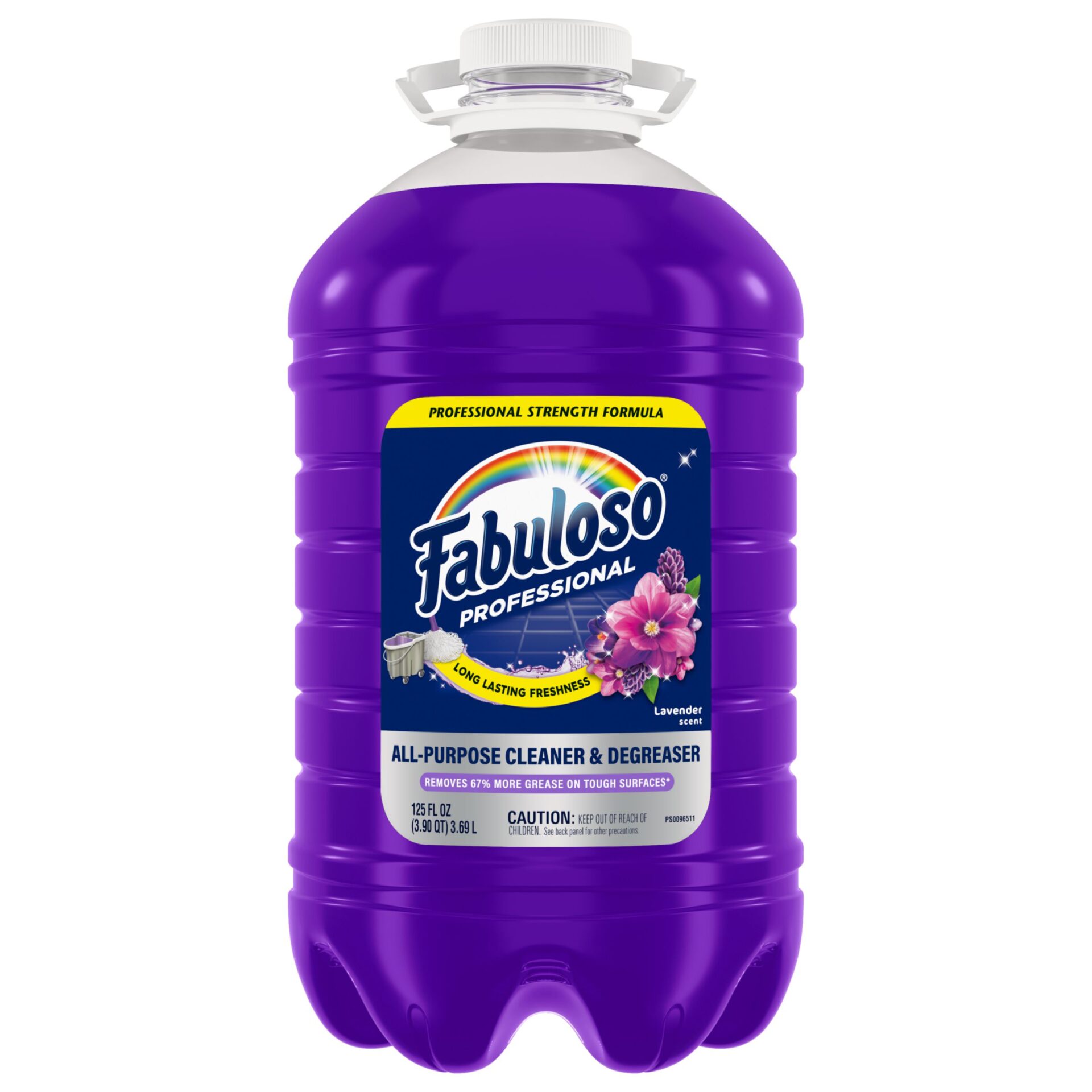 fabuloso professional all purpose cleaner and degreaser, 125 oz , lavender scent, purple 4 / cs