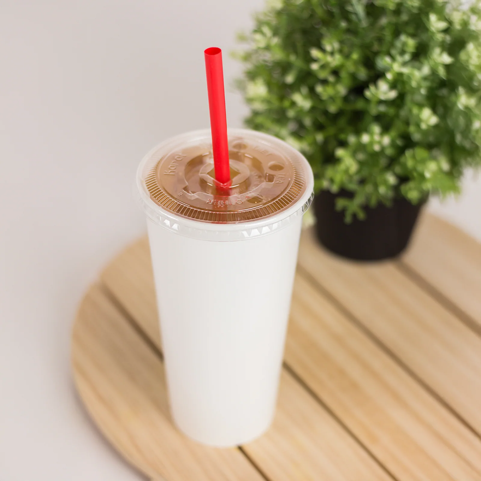 22 oz paper cold cups, white 1000/case