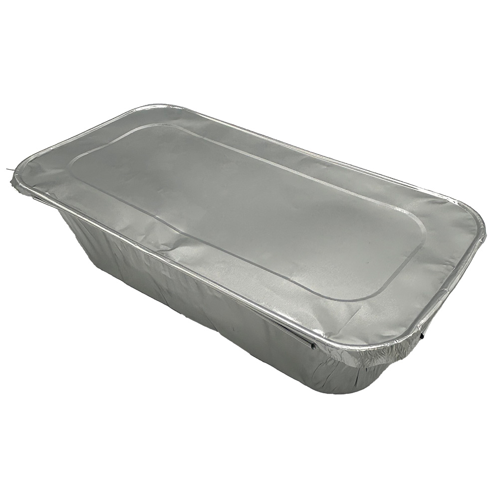 aluminum foil lid for steam table pans, 1/3 size – 200/case