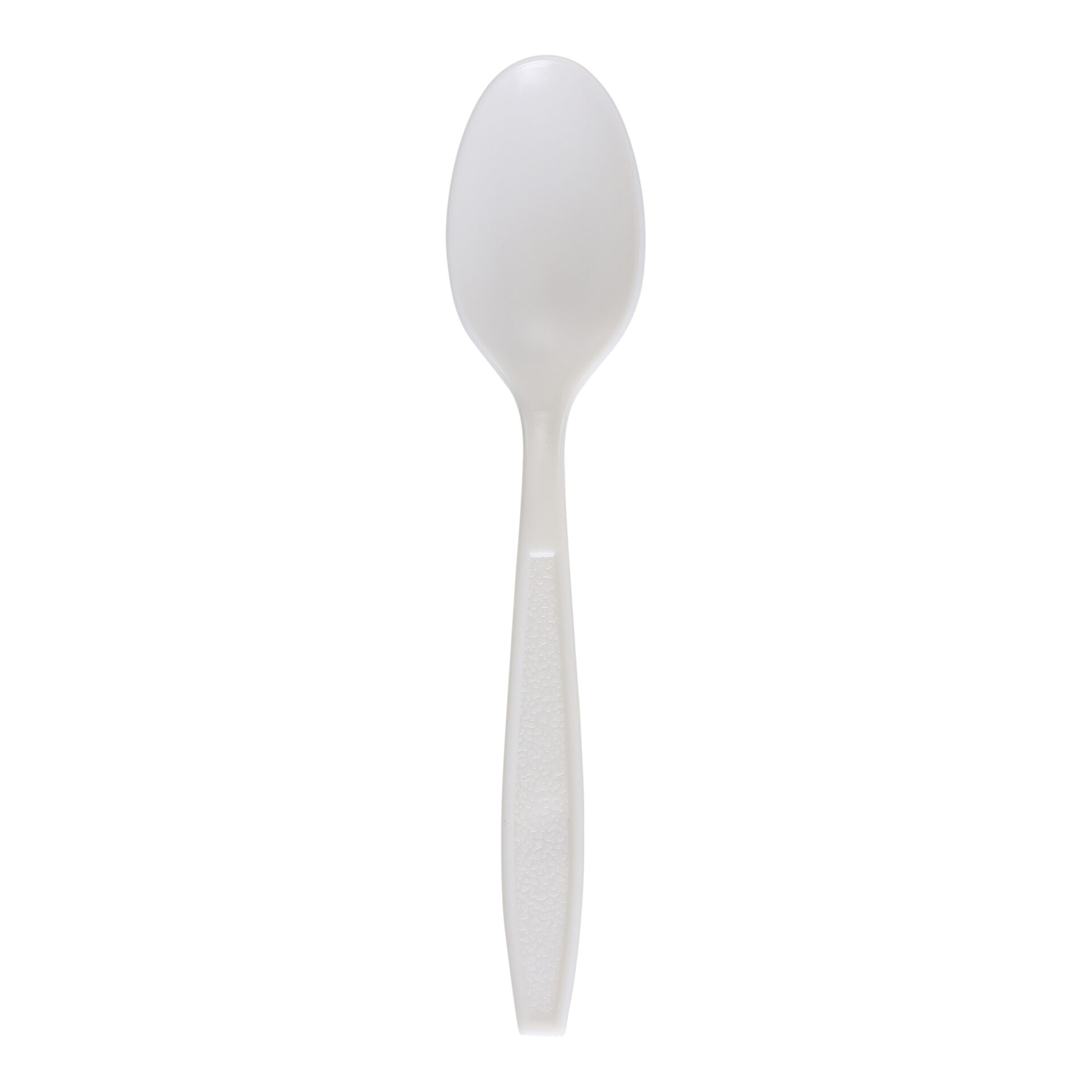 heavy weight teaspoon, compostable bio blend, natural, bulk pack 1000 / cs