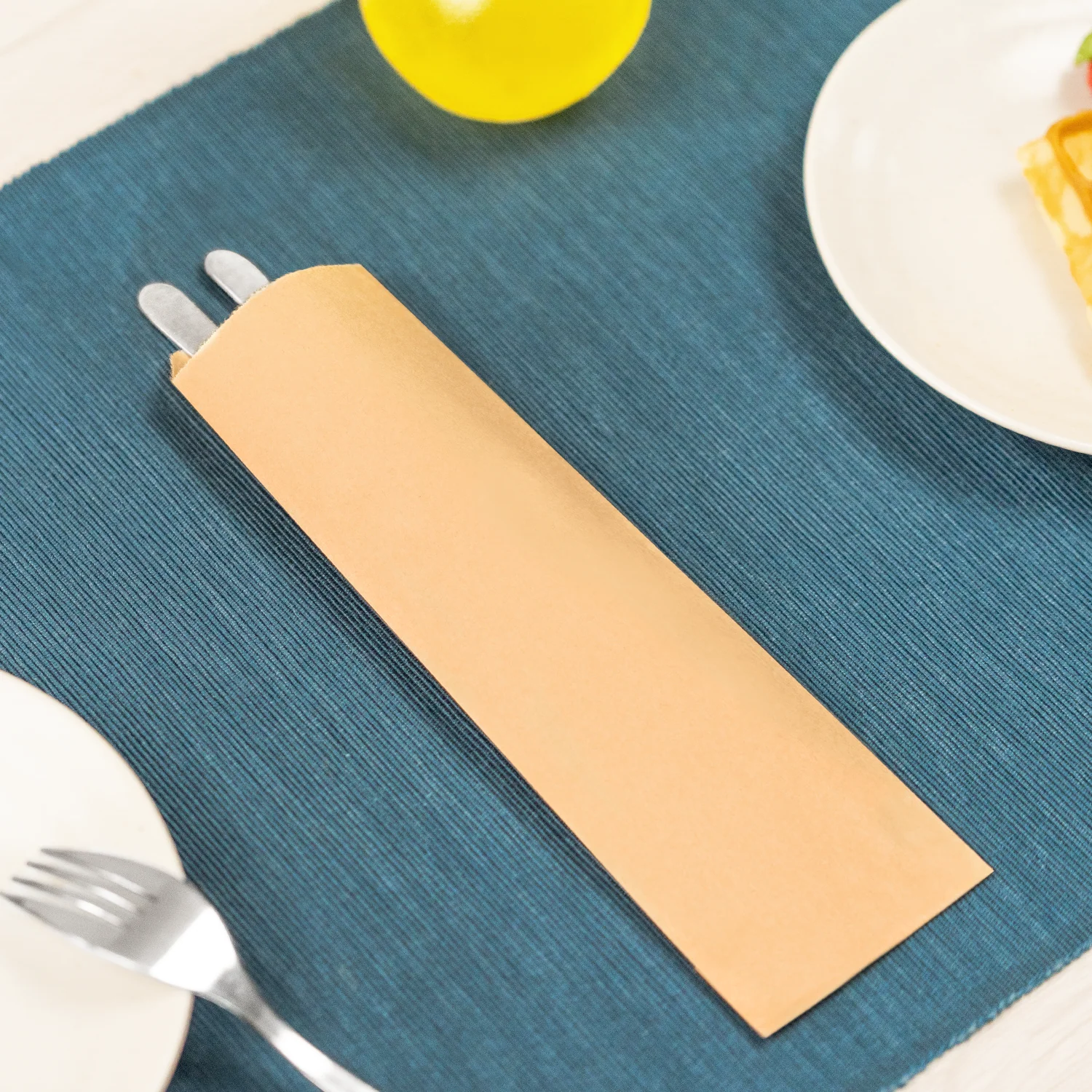 kraft silverware bag, 2000 / cs